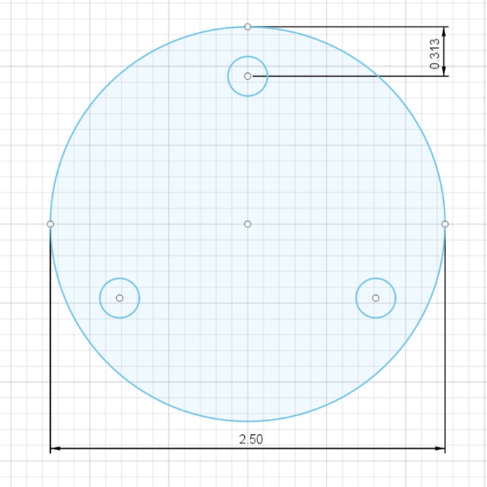 Round Base Plates